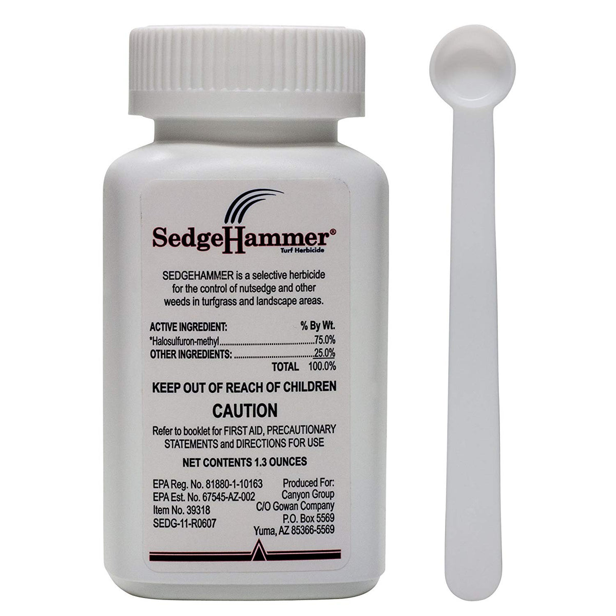 sedgehammer herbicide - 1.33 oz. bottle Sedgehammer 1.3 ounce, Selective Turf Herbicide, Nutsedge Killer, Covers 1 acre