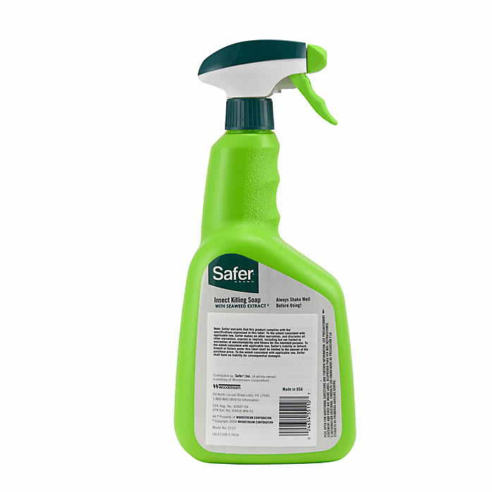 insecticidal soap safer brand Safer Insect Killing Soap, Safe around pets and children, 24 oz, Ready – Starting Gardens