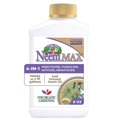 Bonide Captain Jack's Neem Max, 8 oz Concentrated Cold Pressed Neem Oil Organic