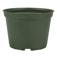 6 inch Flower Pot (Qty. 40), Nursery Container, Greenhouse Azalea Pots, Green 6"