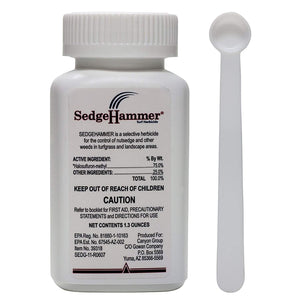 Sedgehammer 1.3 ounce, Selective Turf Herbicide, Nutsedge Killer, Covers 1 acre