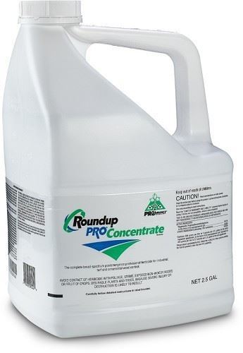 Roundup Pro Concentrate Herbicide, Weed Killer, 50.2% Glyphosate, 2.5 Gallon