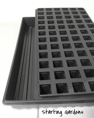 Seed Starting Trays, (Qty.5) 72 Cell Propagation Trays, (Qty.5) Solid Seed Trays