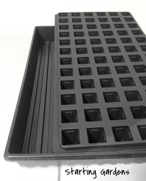 Seed Starting Trays, (Qty.5) 72 Cell Propagation Trays, (Qty.5) Solid Seed Trays