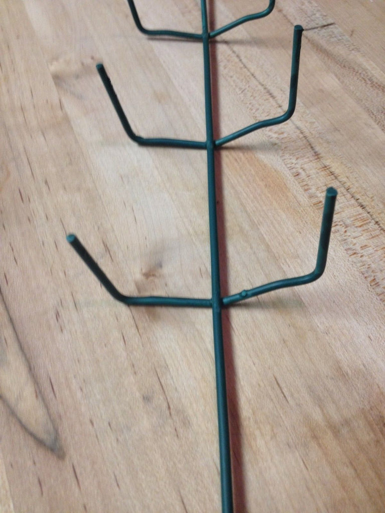 Mail Box Wreath Form, For Live Greenery, Clamp Style Wreath Form