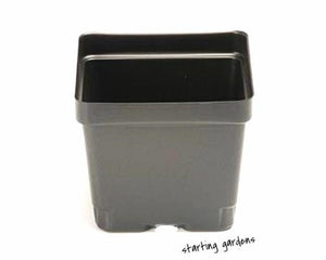 2 inch square plastic plant pots 4 1/2 Inch Plastic Flower Pots (Qty. 45), Green Pots,Greenhouse and Nu – Starting Gardens