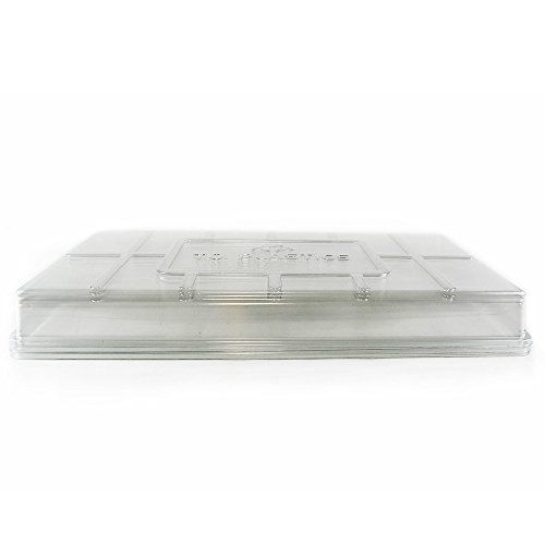 Humidity Dome Lids, Qty. 50,  Clear Plant Germination Dome Lids for 10x20 Trays