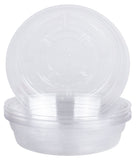 6" Plastic Plant Saucers, (Qty. 25), Clear Vinyl Pot and Plant Saucers