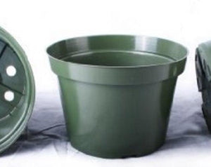 plastic plant pots 10 inch 10 Inch Flower Pots, (Qty. 12), 10
