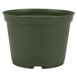 6 inch Flower Pot (Qty. 20), Nursery Container, Greenhouse Azalea Pots, Green