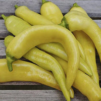 Banana Pepper Seeds, Sweet Banana Pepper, NON-GMO, Heirloom, 75 Seed Packet