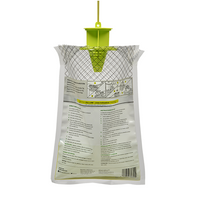 Rescue Big Bag Fly Trap, Disposable, Fly Attractant, For Barns, Stables and More