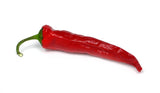 Cayenne Long Red Pepper Seed, 50 Seeds, Cayenne Long Red Thin, NON-GMO, Heirloom