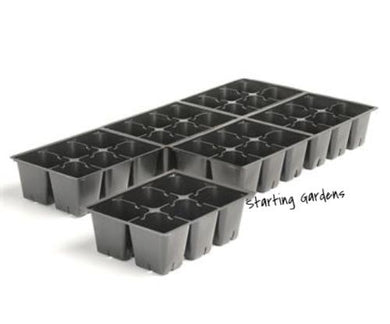 Seed Tray, (Qty. 600) 6 Cell Trays, 3600 cells, Seedling Trays, 606  Inserts