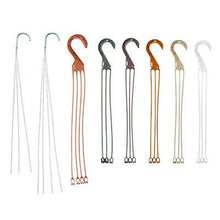 Plastic Hanger, Green Replacement Hangers for Hanging Baskets, (Qty. 5)-Starting Gardens