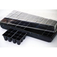 Seed Starter Germination Station Complete Kit w/ Dome, 72 Cell Tray and Growing-Starting Gardens