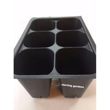 Seed Starter Trays, 1440 Cells: (240 Trays) Plus 10 Plant Labels, Germination-Starting Gardens