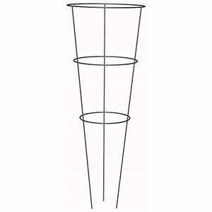 Tomato Cage and Plant Support, (Qty. 10), Panacea 89723, 33 Inch Galvanized