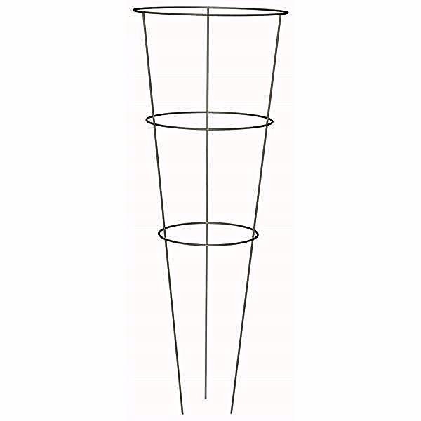 Tomato Cage and Plant Support, (Qty. 10), Panacea 89723, 33 Inch Galvanized