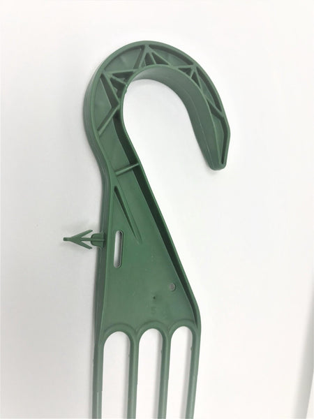 Plastic Hanger, Green Replacement Hangers for Hanging Baskets, (Qty. 5)