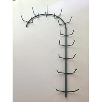 Wreath Form, 18" Candy Cane Wreath Form, Clamp Style Frame, Left or Right Facing-Starting Gardens