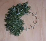 Wreath Form, 8 Inch Clamp Wreath Form (Qty. 10) Christmas Wreath Form, Floral